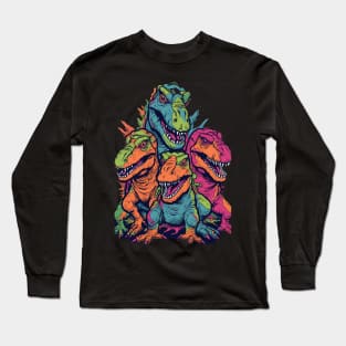 T-Rex Dinosaurs Long Sleeve T-Shirt